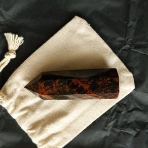 Mahogany Obsidian Point